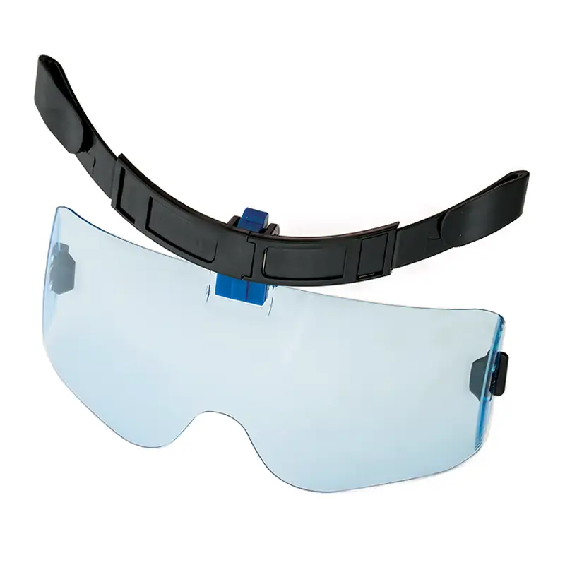 gafas de sol azules con clip